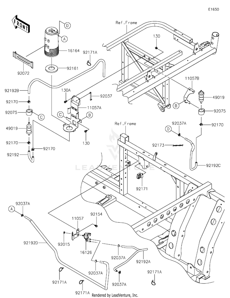 Fuel Evaporative System(Ca) Schematic