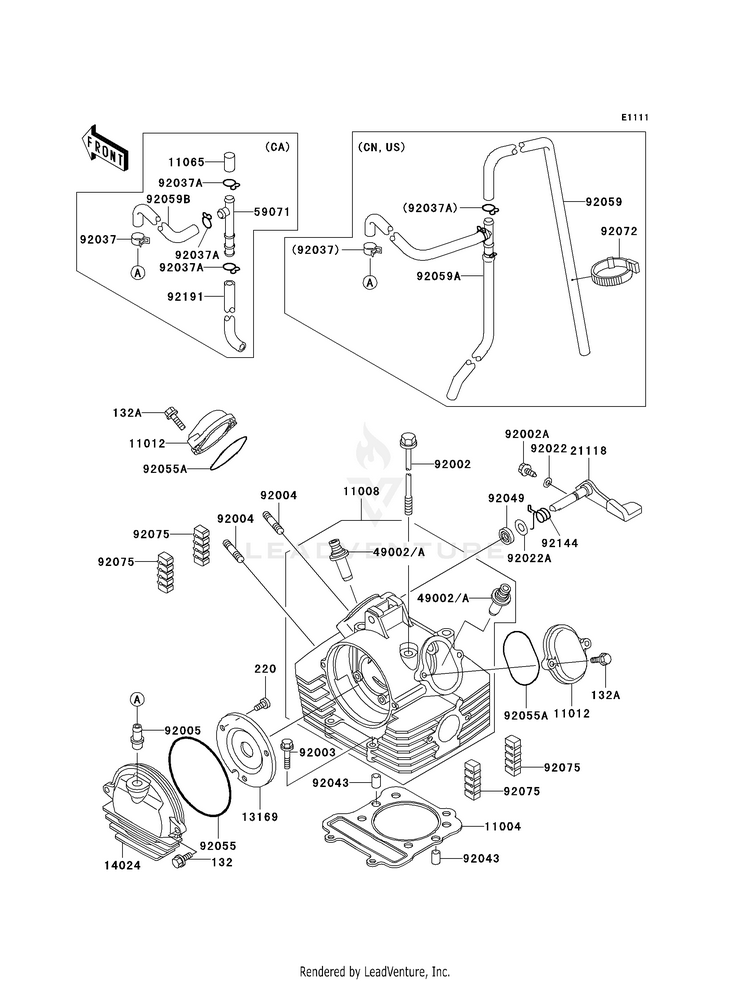 Cylinder Head Schematic