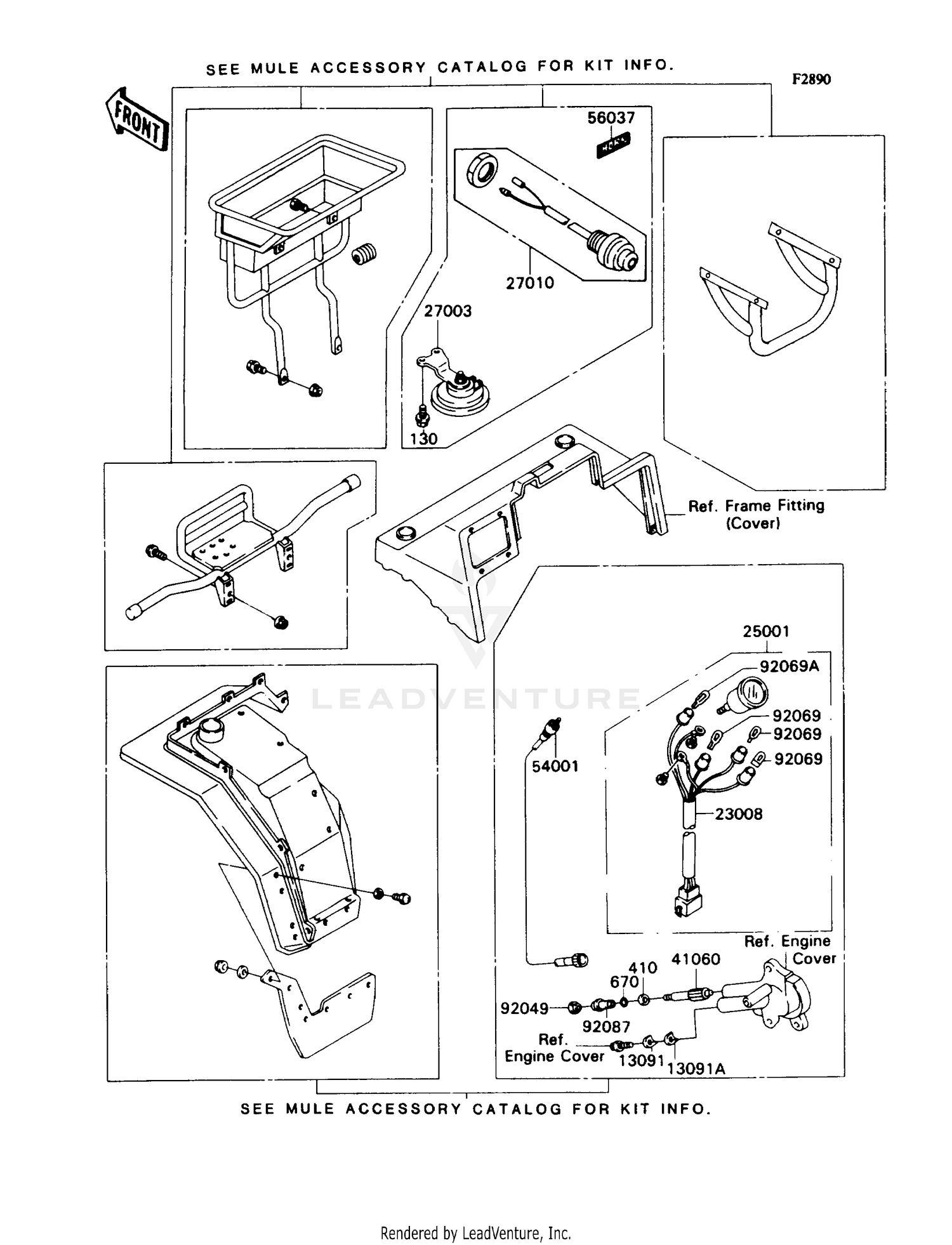 OPTIONAL PARTS (FRONT)
