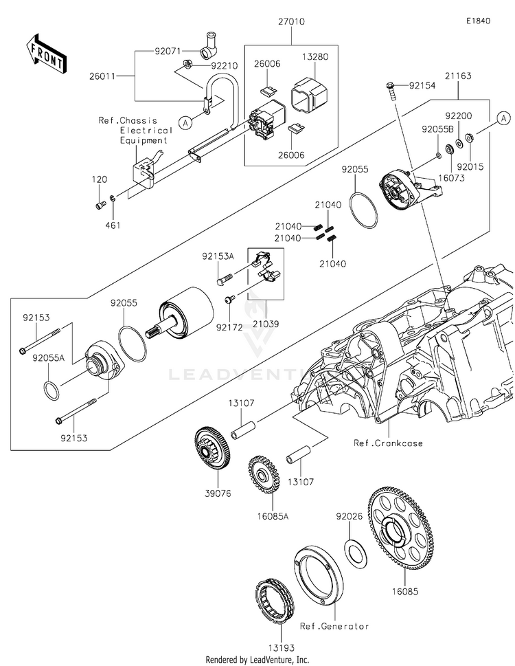 Starter Motor Schematic