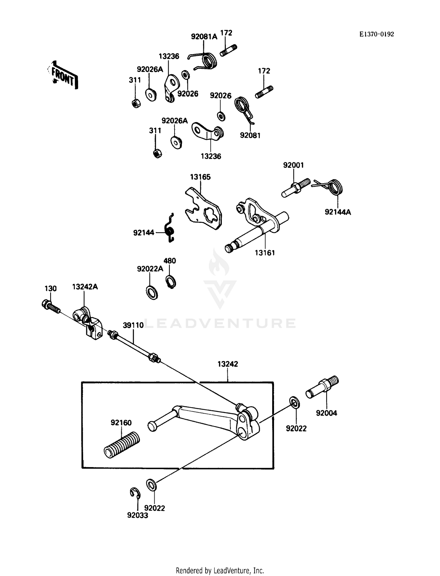 GEAR CHANGE MECHANISM