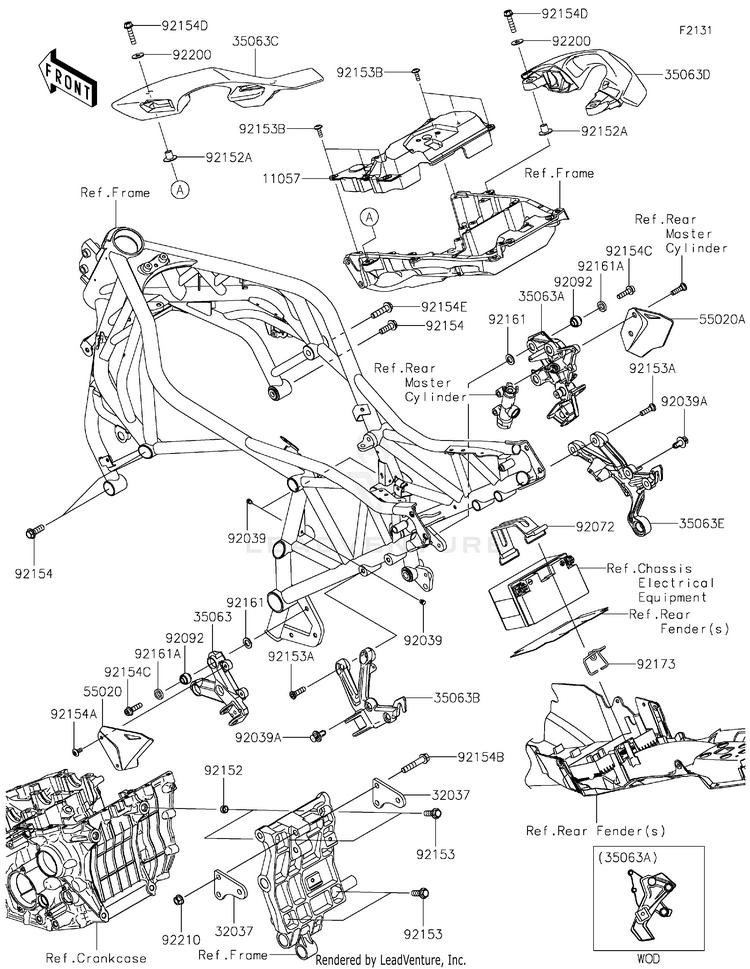 Frame Fittings Schematic