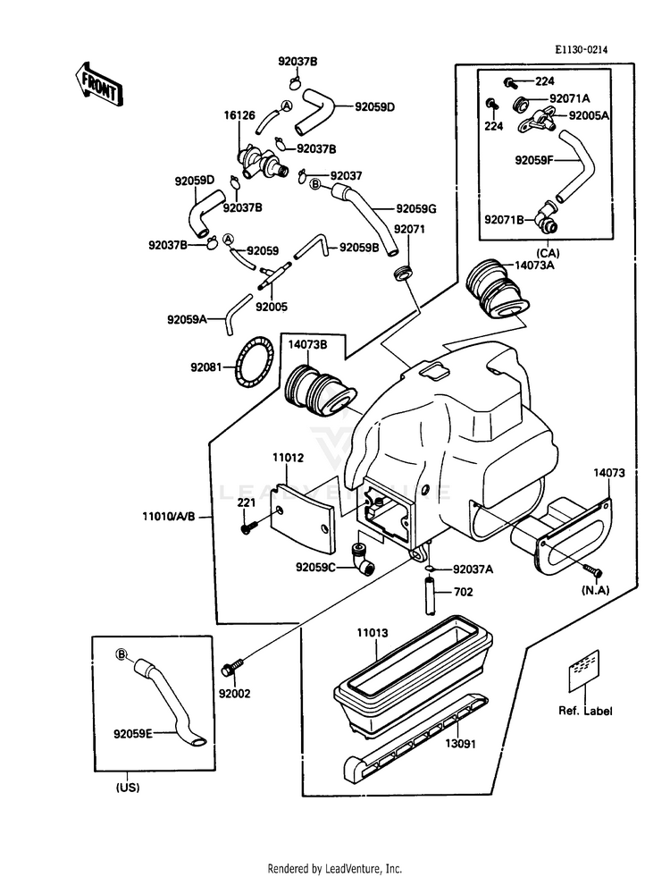 Air Cleaner Schematic