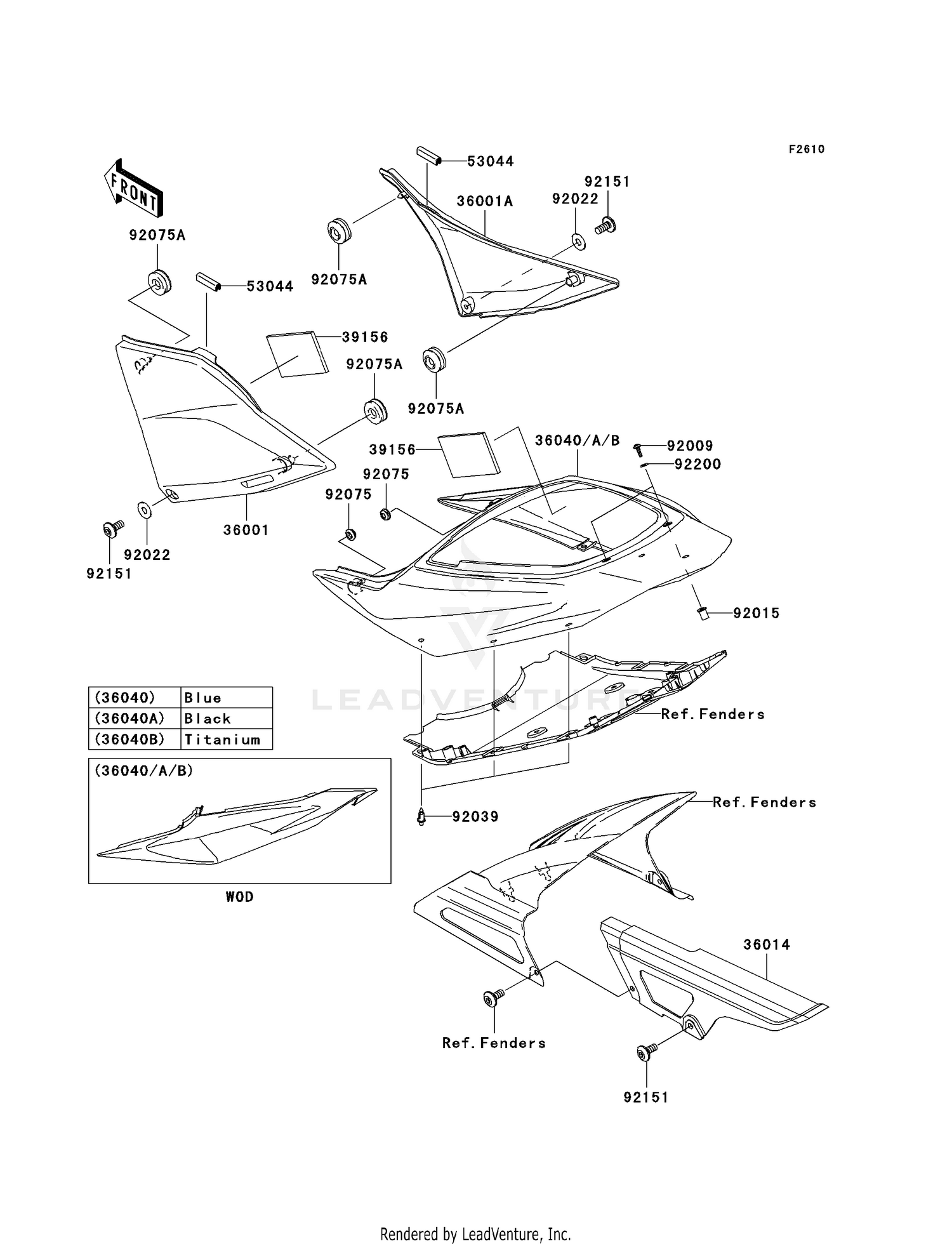 SIDE COVERS/CHAIN COVER