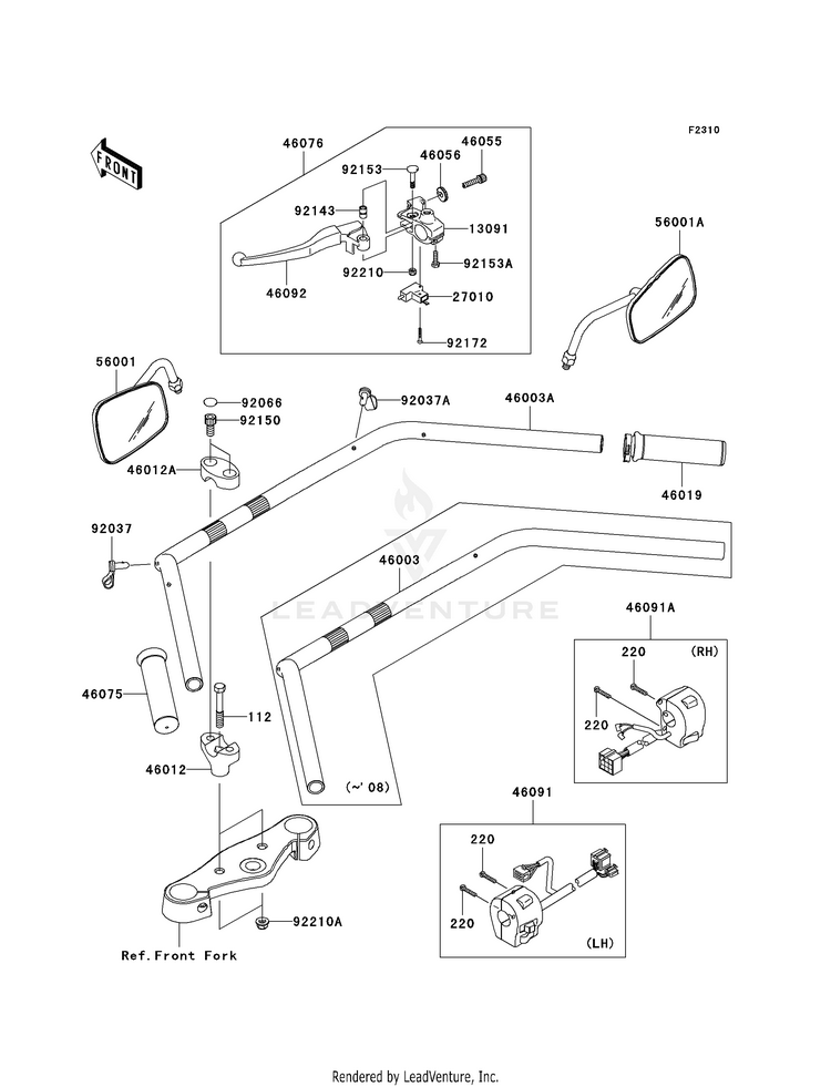 Handlebar Schematic