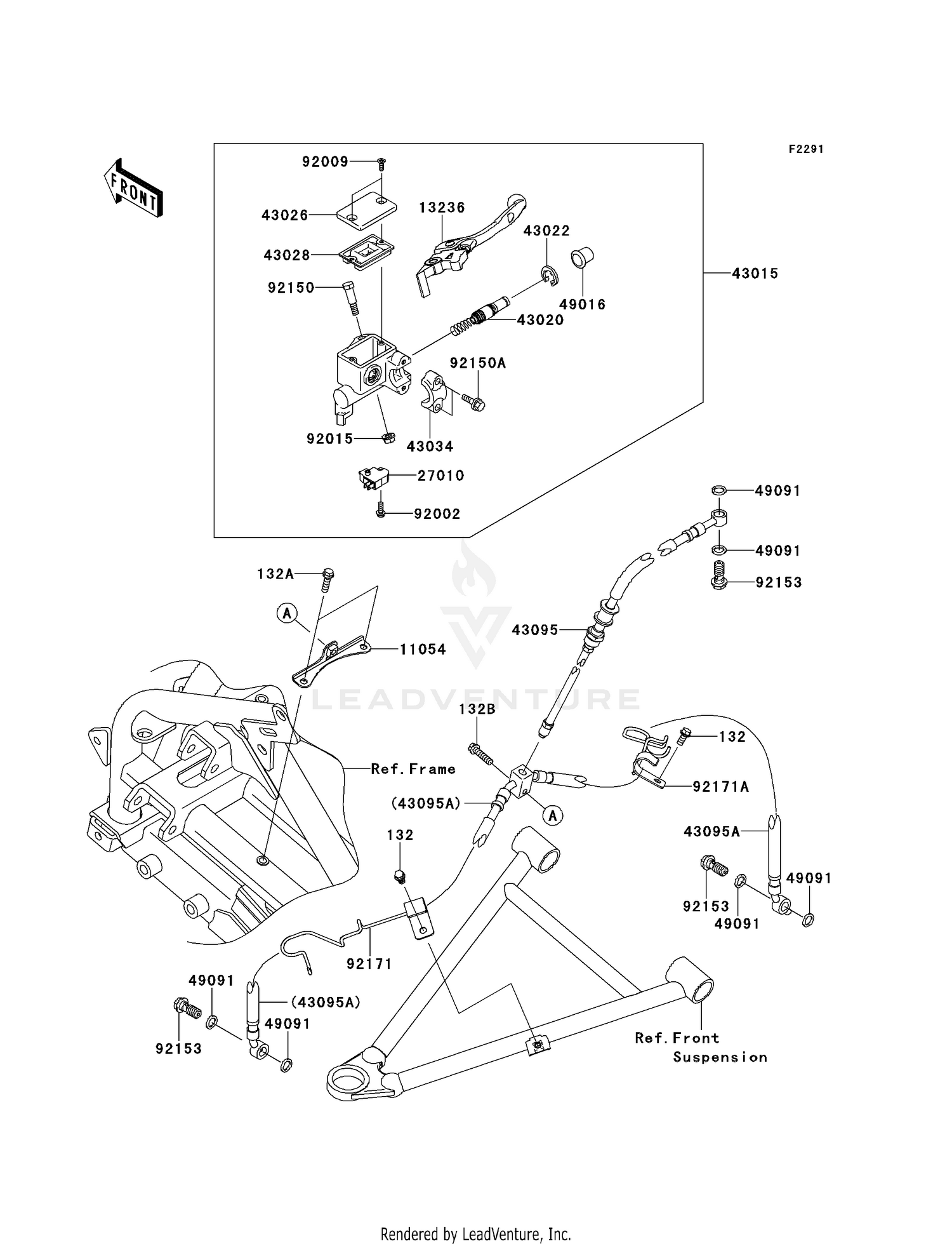 FRONT MASTER CYLINDER