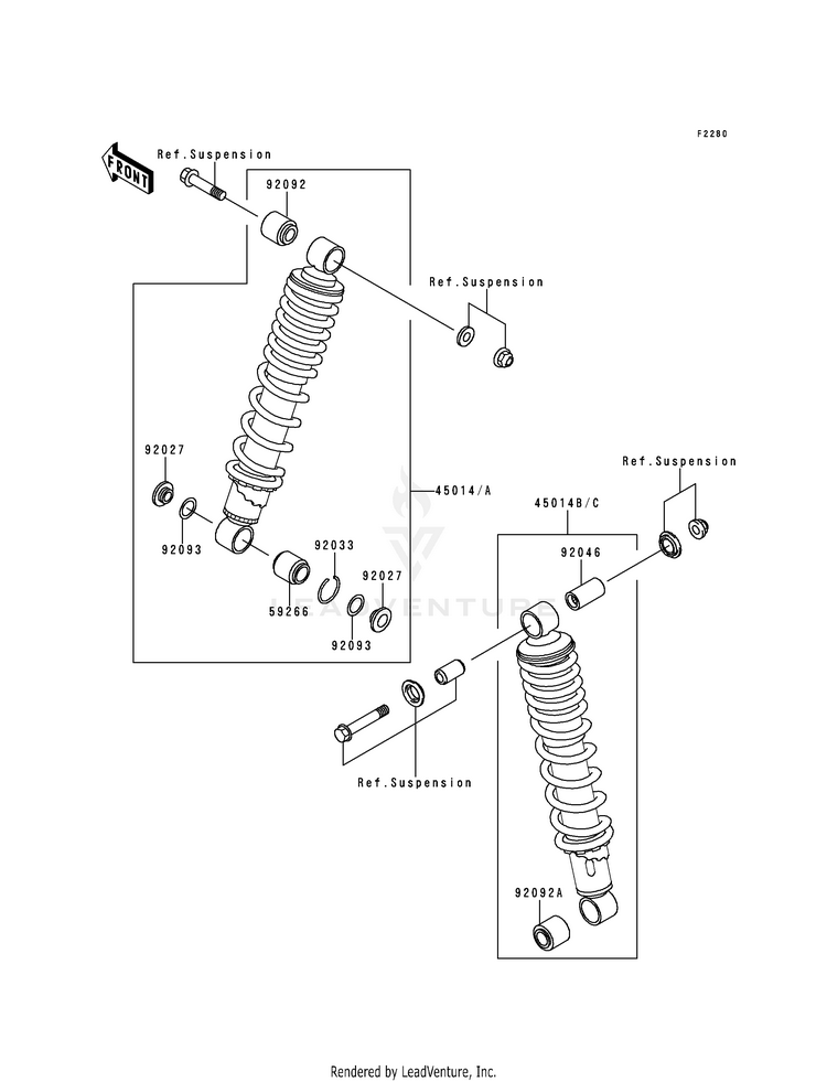 Shock Absorber(S) Schematic
