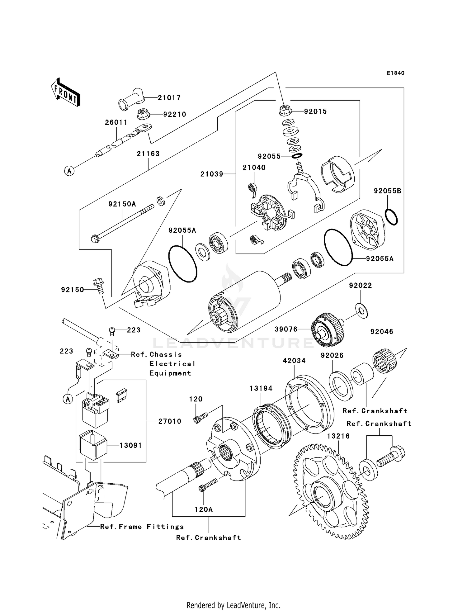 STARTER MOTOR