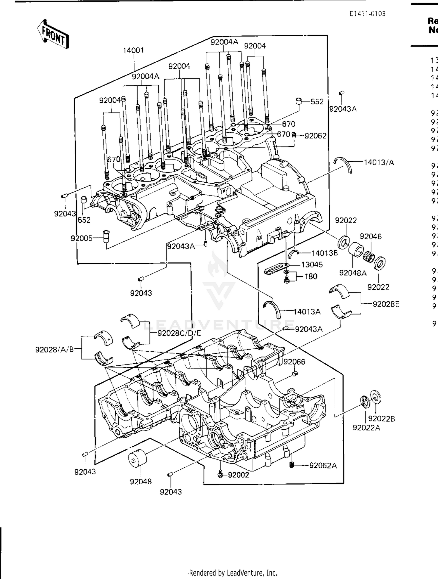 Assembly diagram