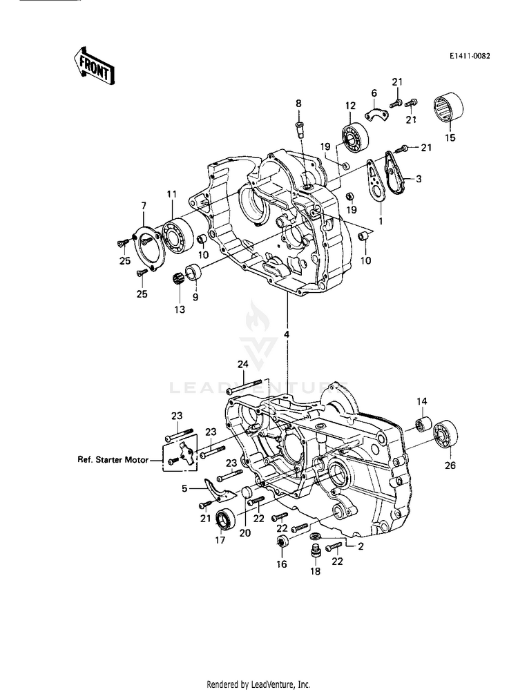 Crankcase Schematic
