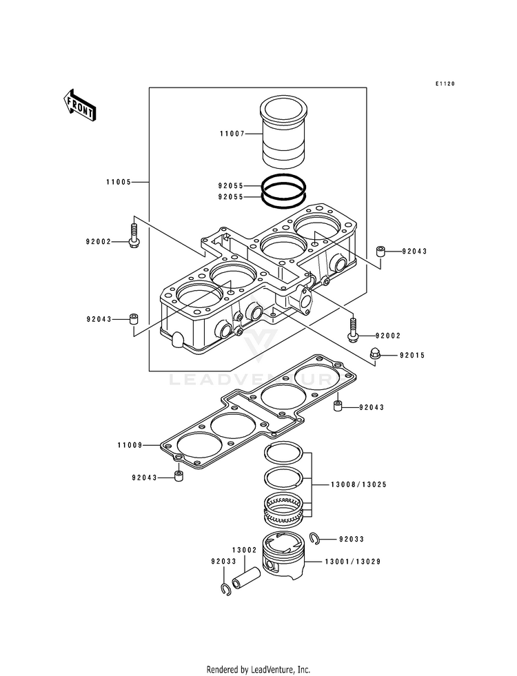 Cylinder/Piston(S) Schematic