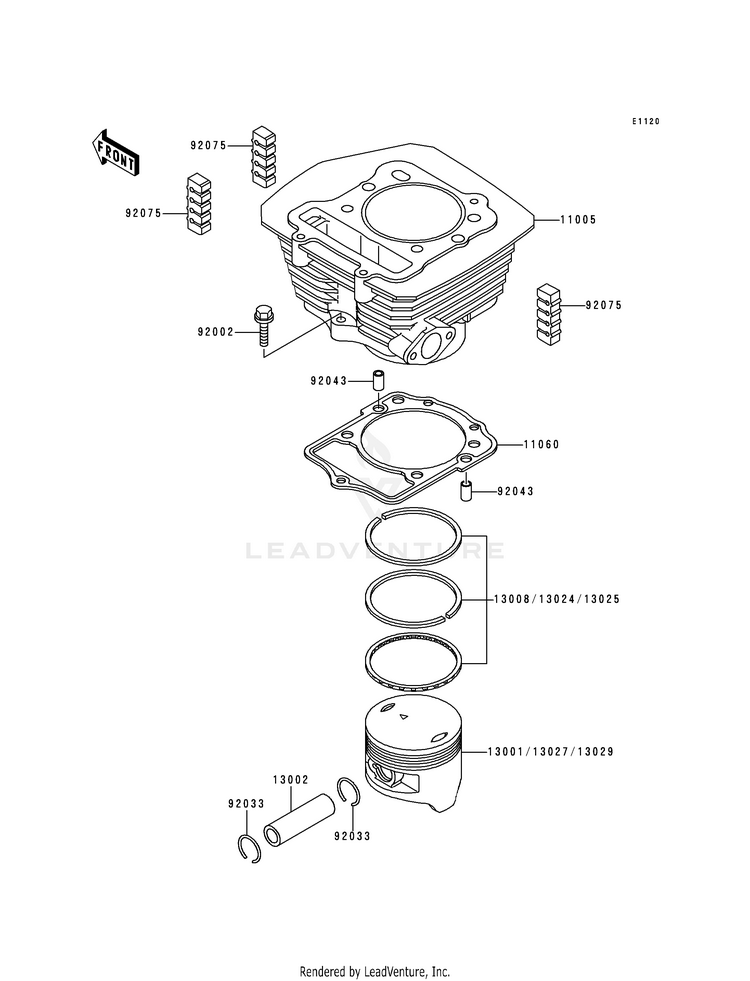 Cylinder/Piston(S) Schematic