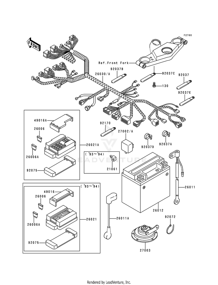 Chassis Electrical Equipment Schematic