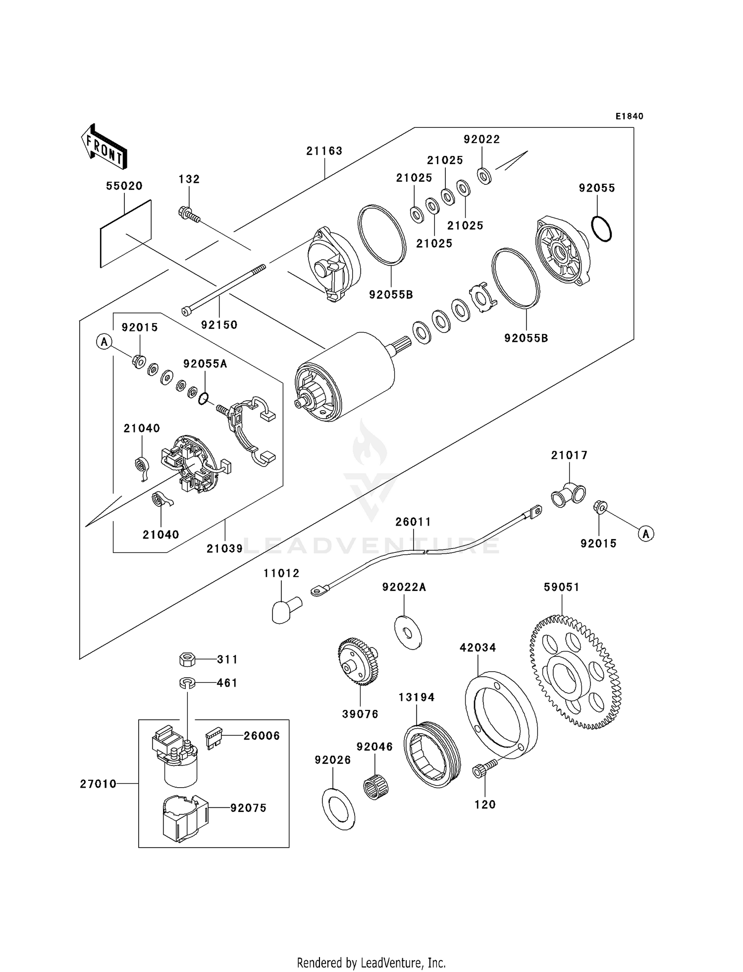 STARTER MOTOR
