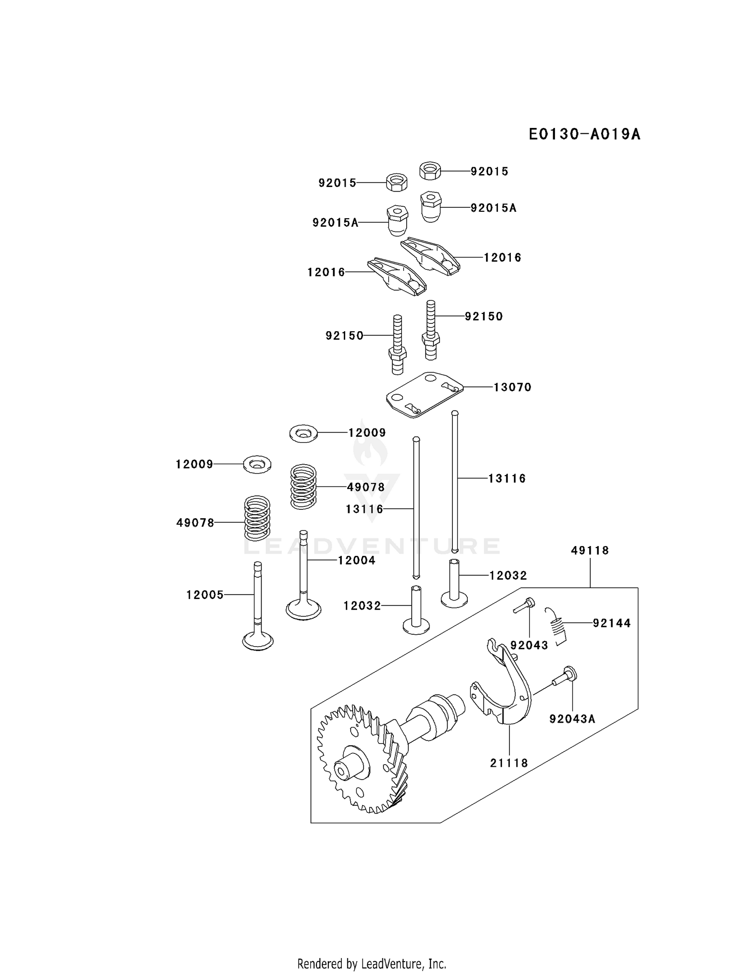 VALVE/CAMSHAFT