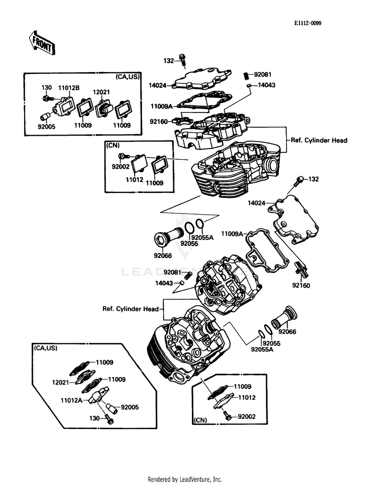 Cylinder Head Cover Schematic