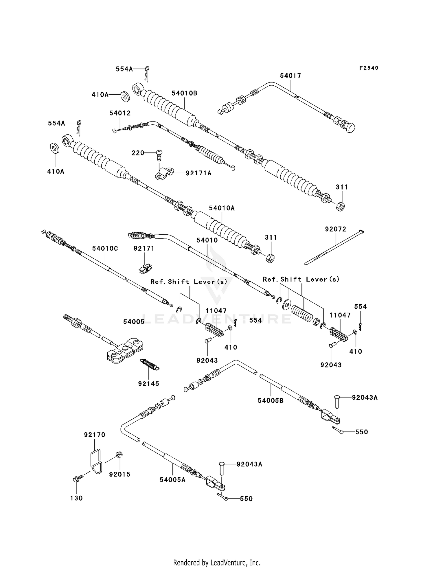 CABLES (-JK1AFCE1 6B543663)