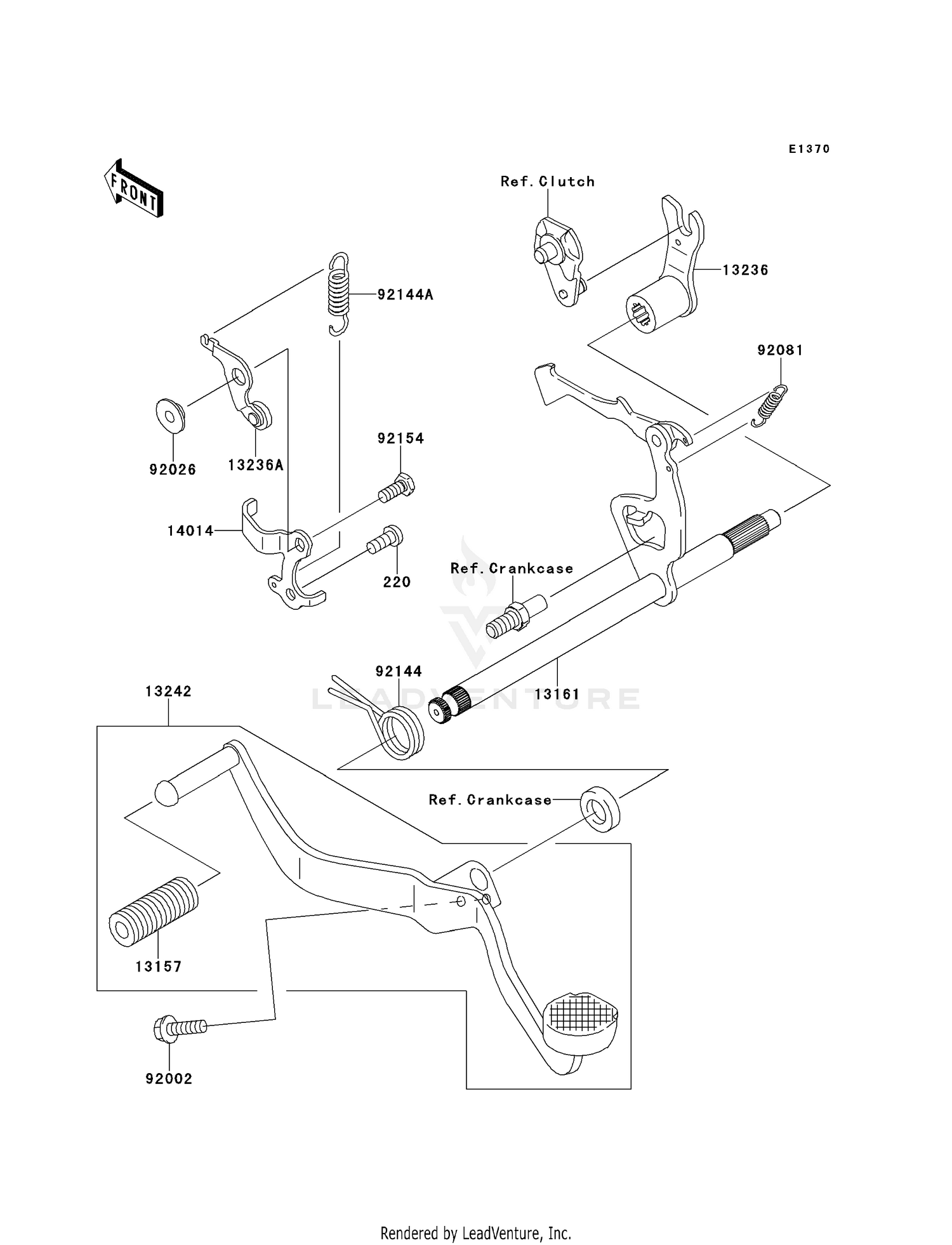 GEAR CHANGE MECHANISM