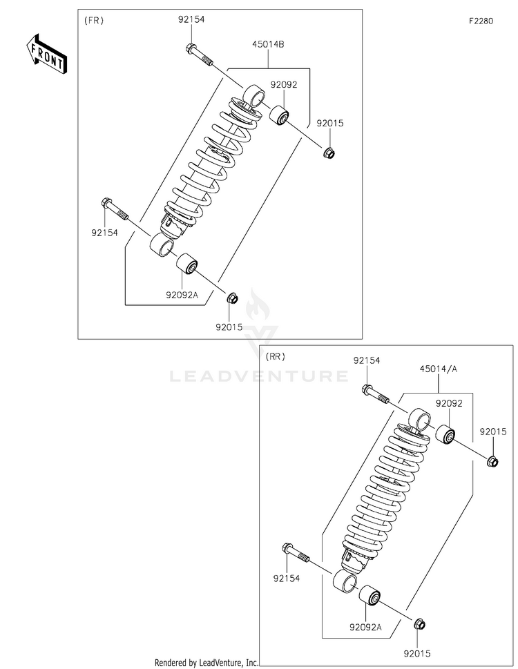 Shock Absorber(S) Schematic
