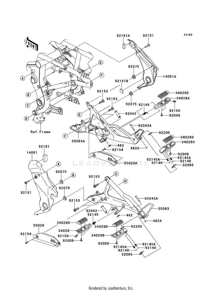 Footrests Schematic
