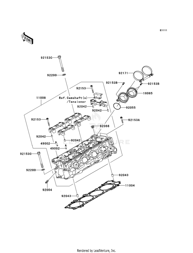 Cylinder Head Schematic