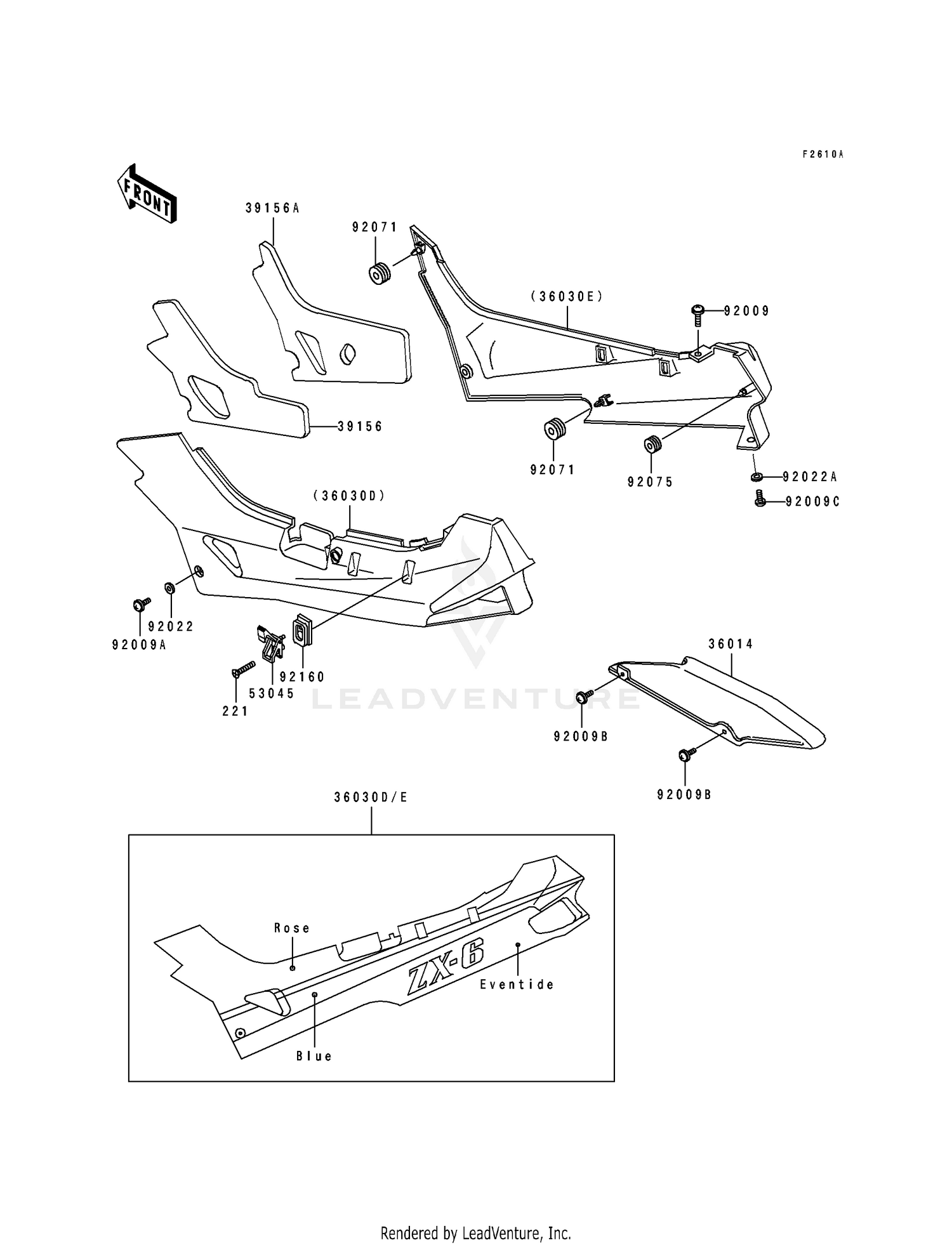 SIDE COVER/CHAIN CASE (ZX600-D4)