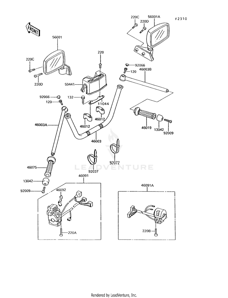 Handlebar Schematic
