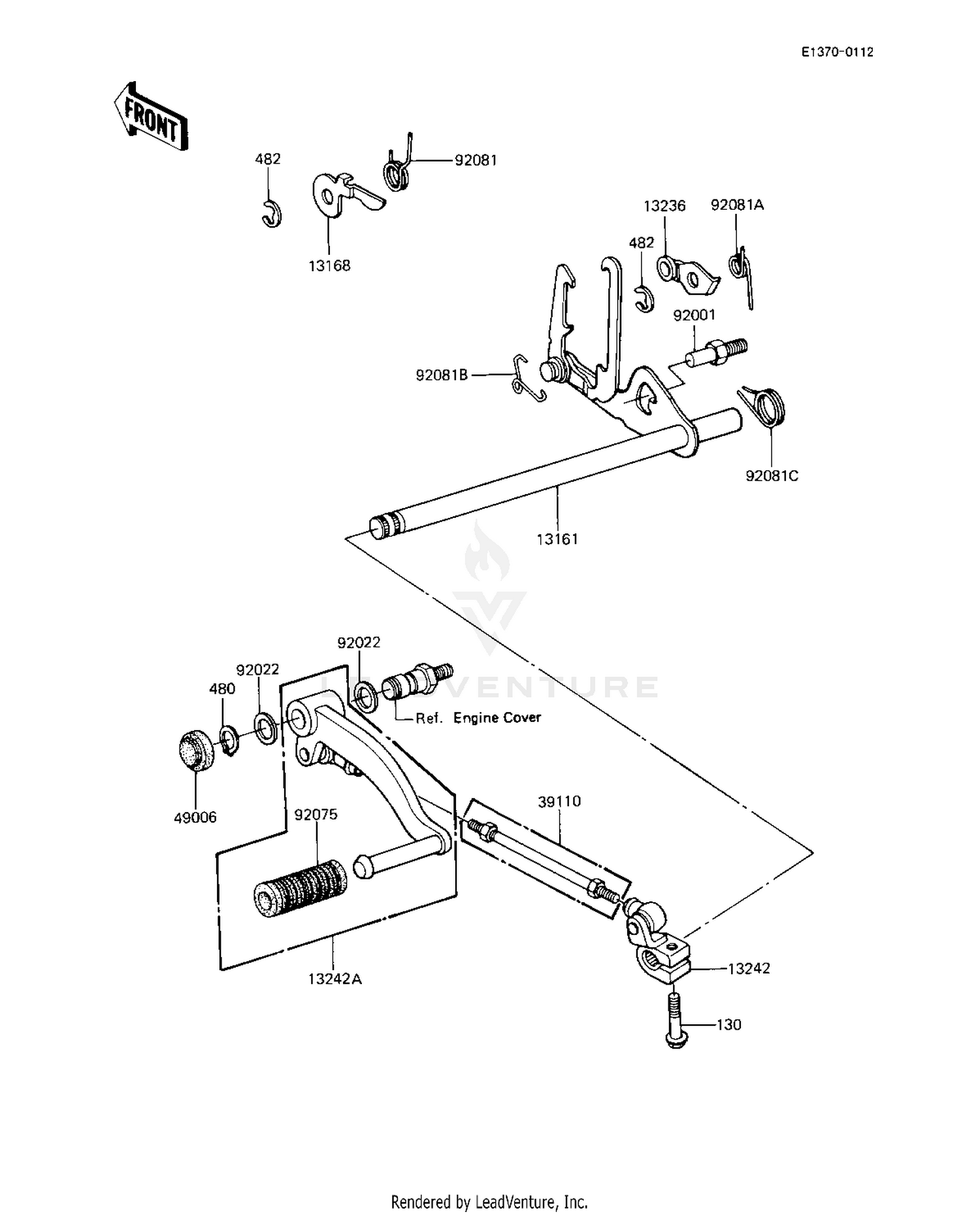 GEAR CHANGE MECHANISM