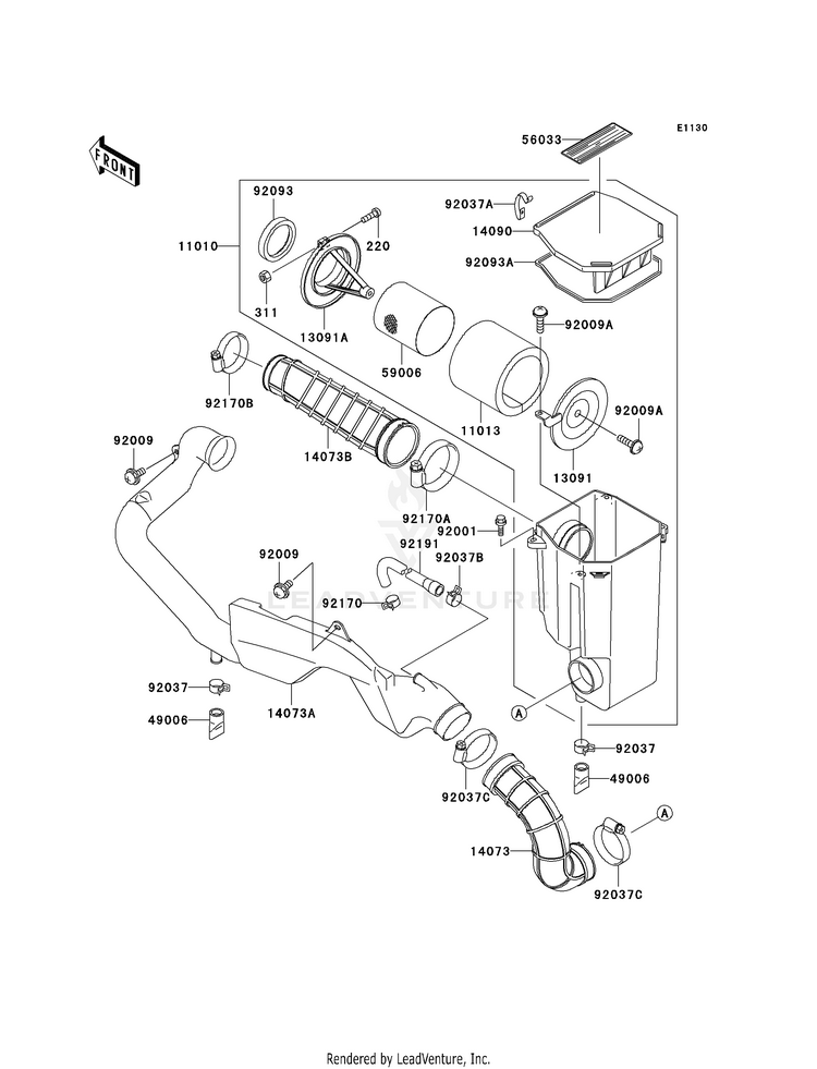 Air Cleaner Schematic
