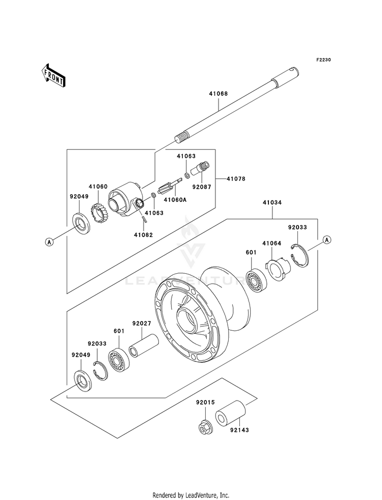 Front Wheel Schematic