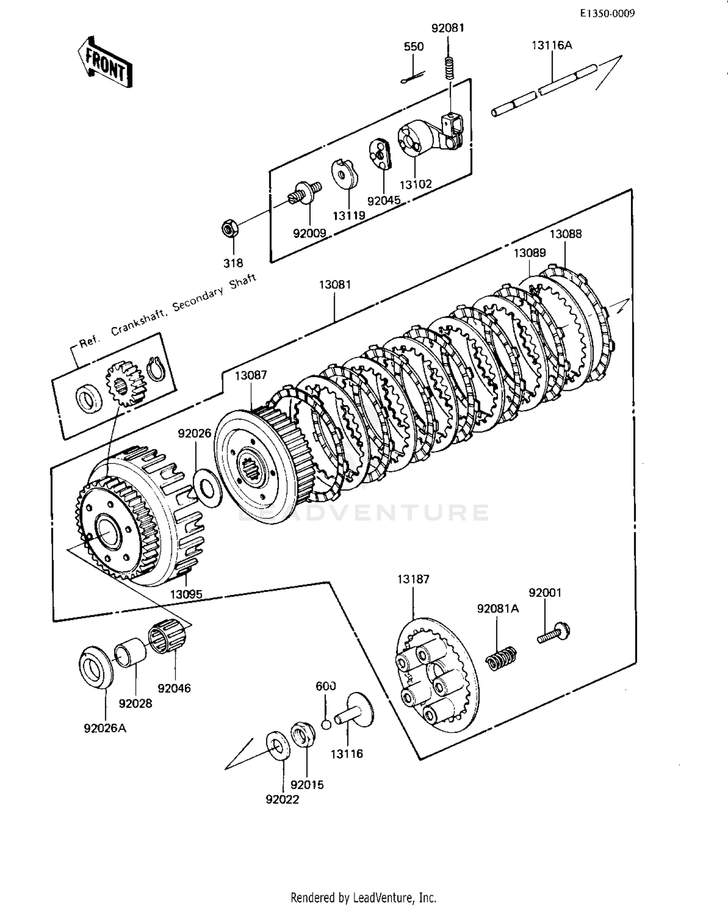 CLUTCH ('82-'83 C3/C4)