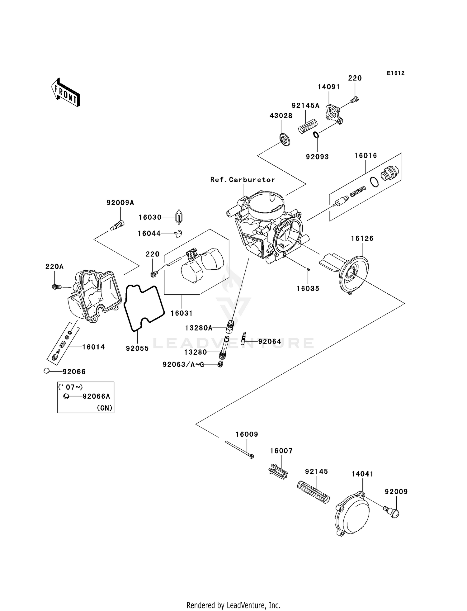 CARBURETOR PARTS
