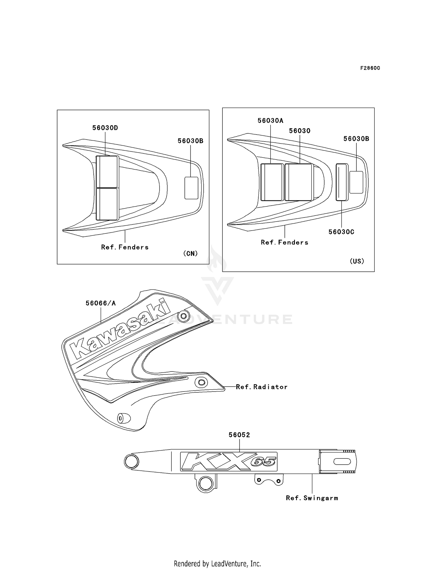 LABELS (KX65-A4)