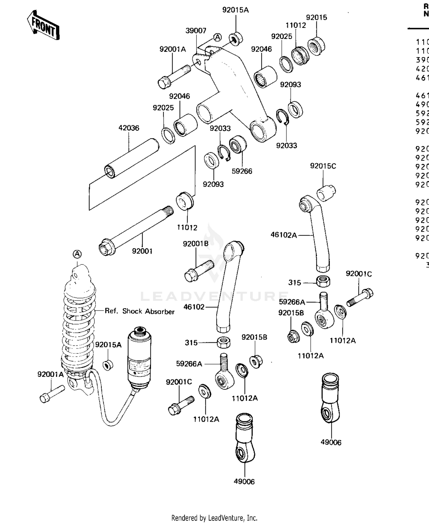 Assembly diagram