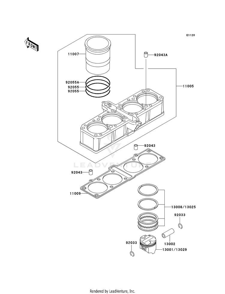 Cylinder/Piston(S) Schematic