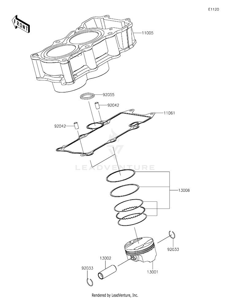 Cylinder/Piston(S) Schematic