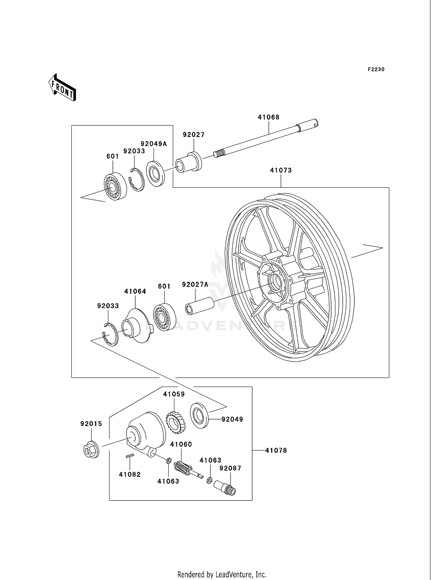 FRONT WHEEL