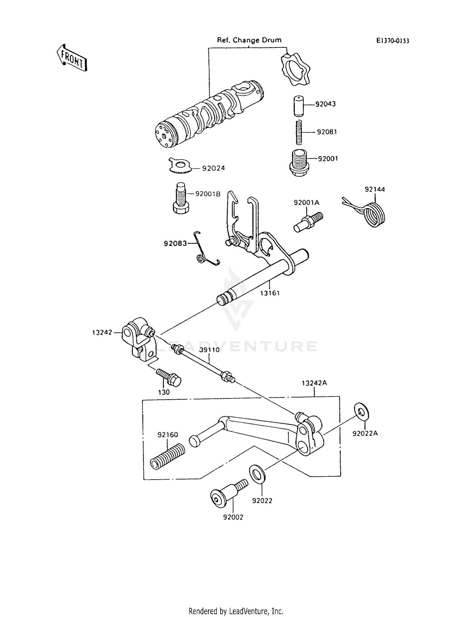 GEAR CHANGE MECHANISM