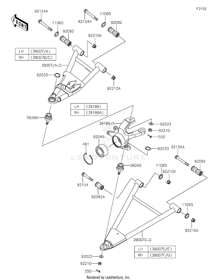 Front Suspension Schematic