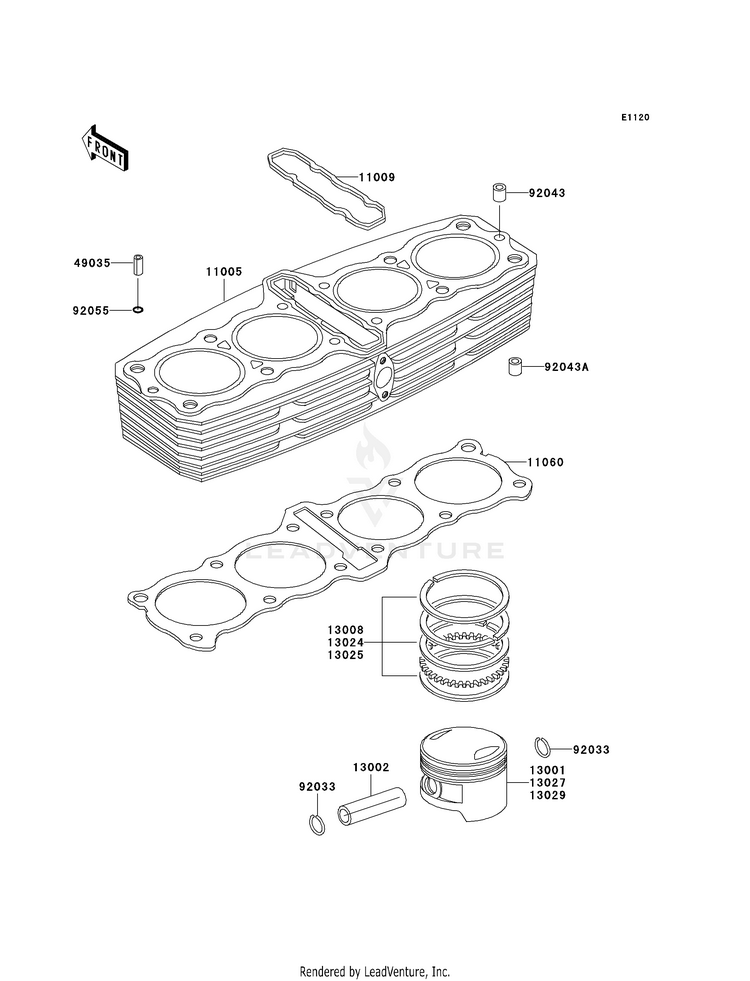 Cylinder/Piston(S) Schematic