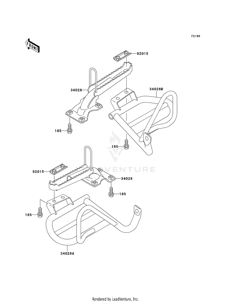 Footrests Schematic