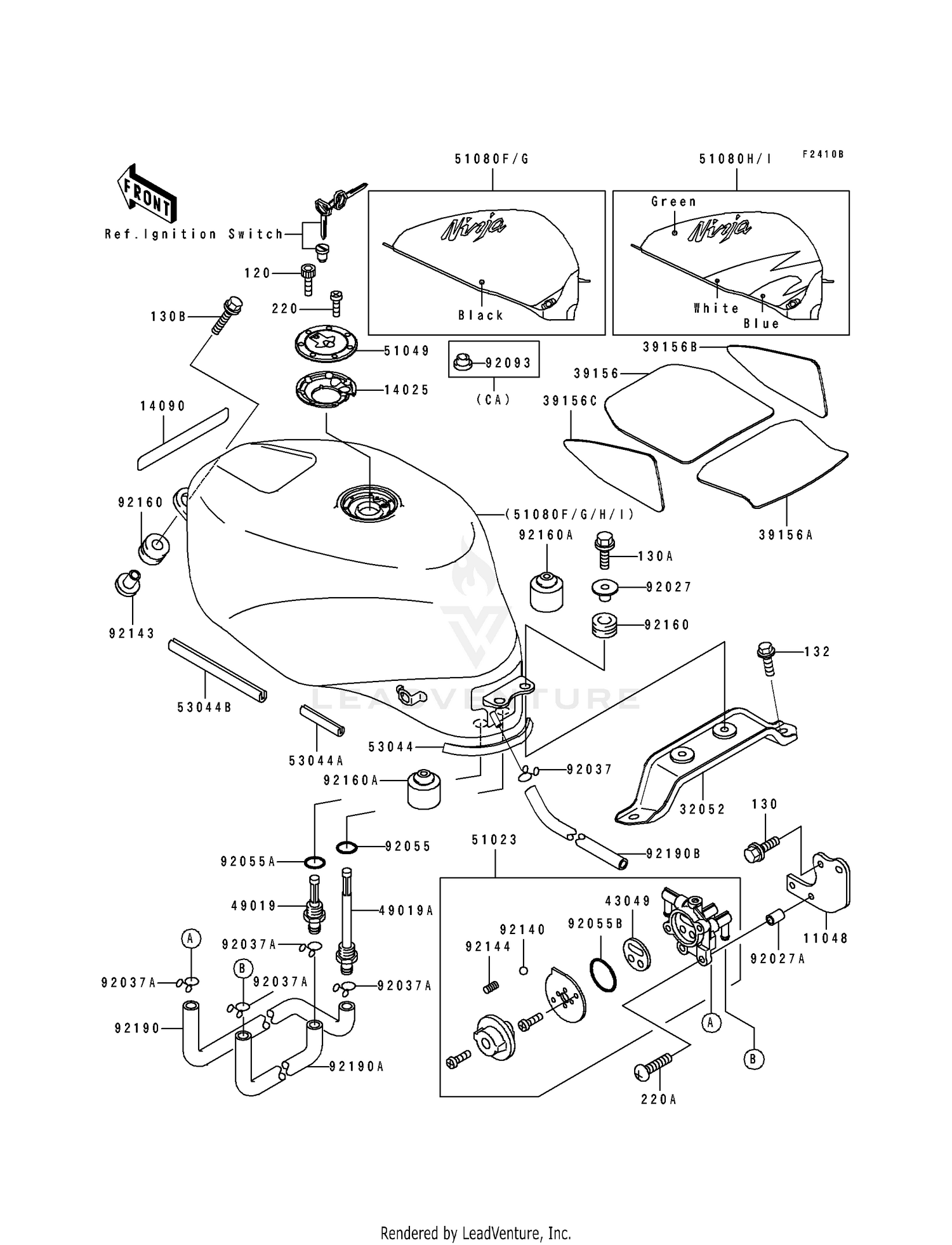 FUEL TANK (ZX750-L3)