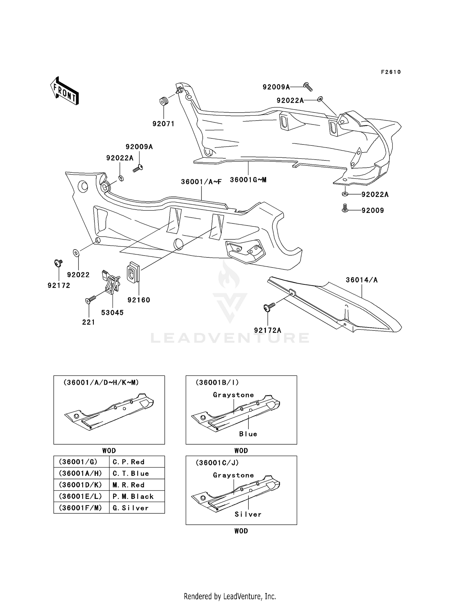 SIDE COVERS/CHAIN COVER