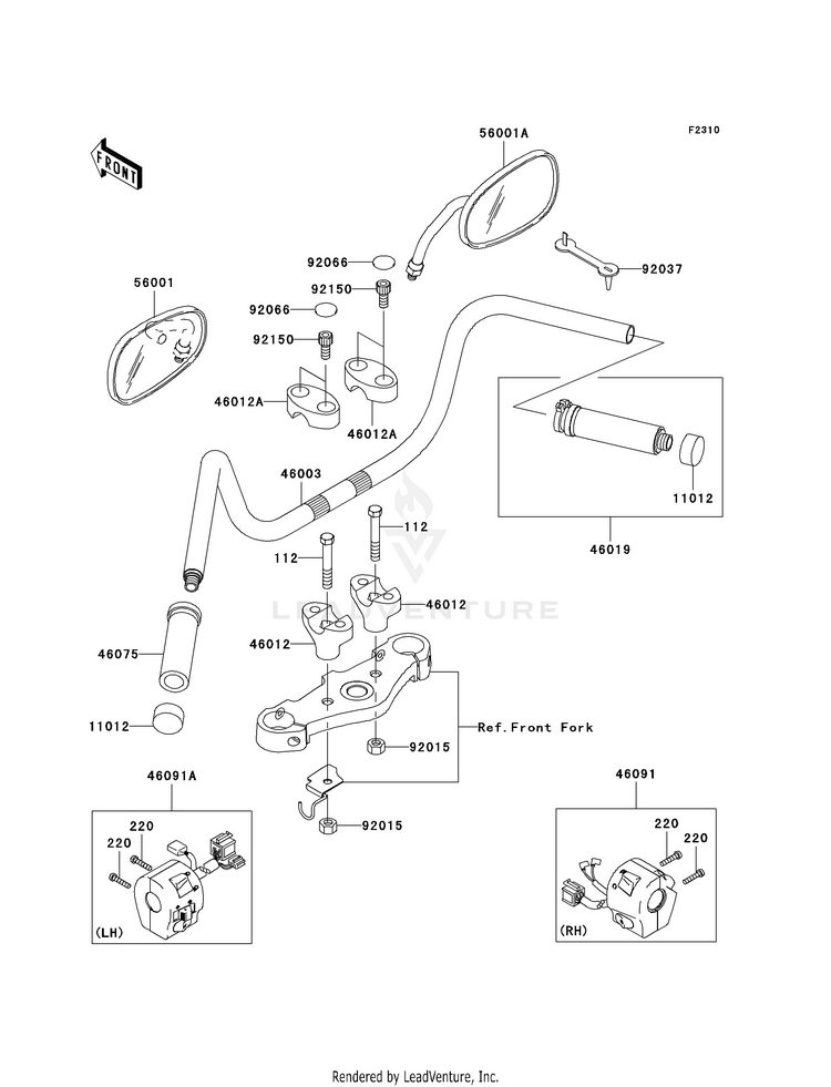 Handlebar Schematic