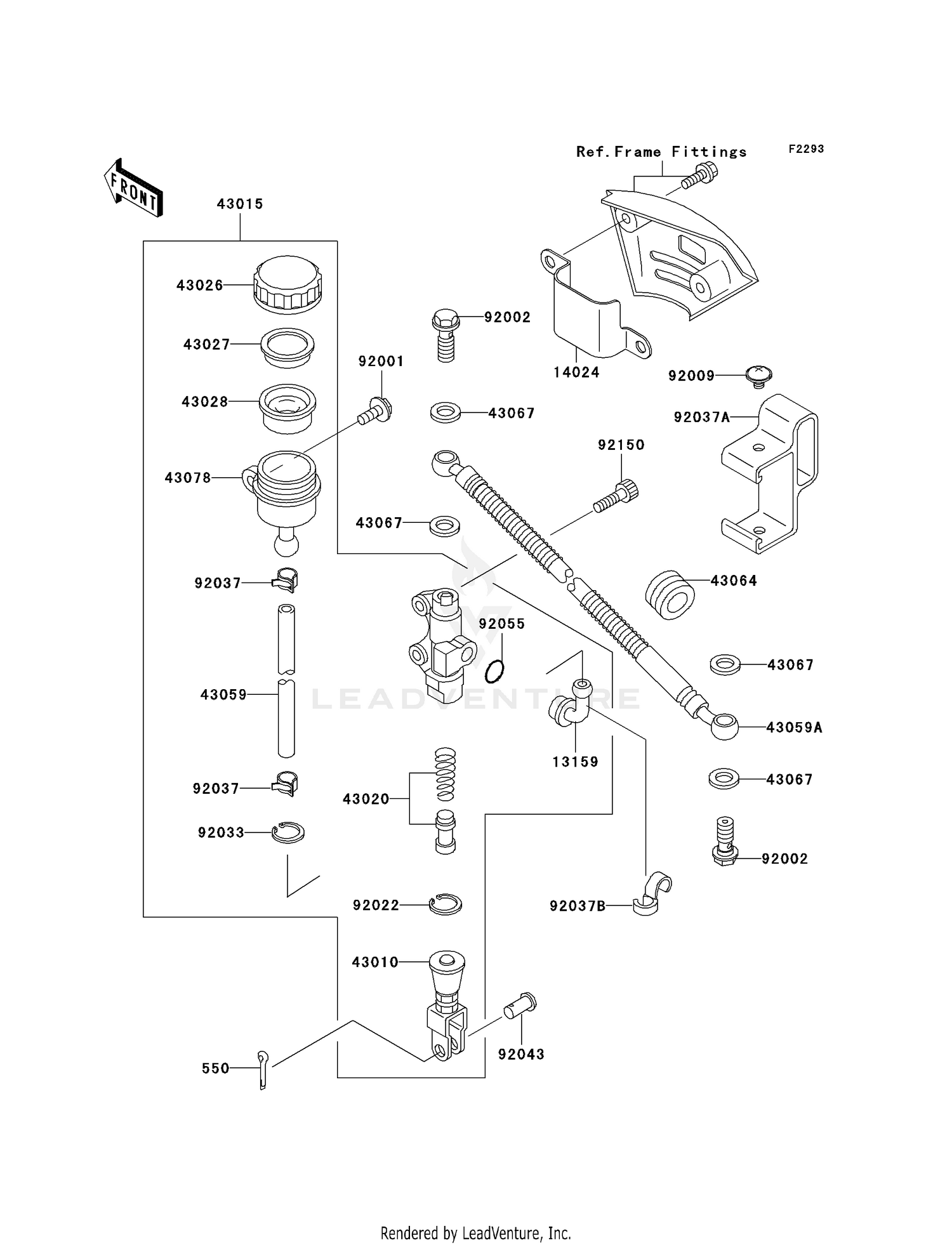 REAR MASTER CYLINDER