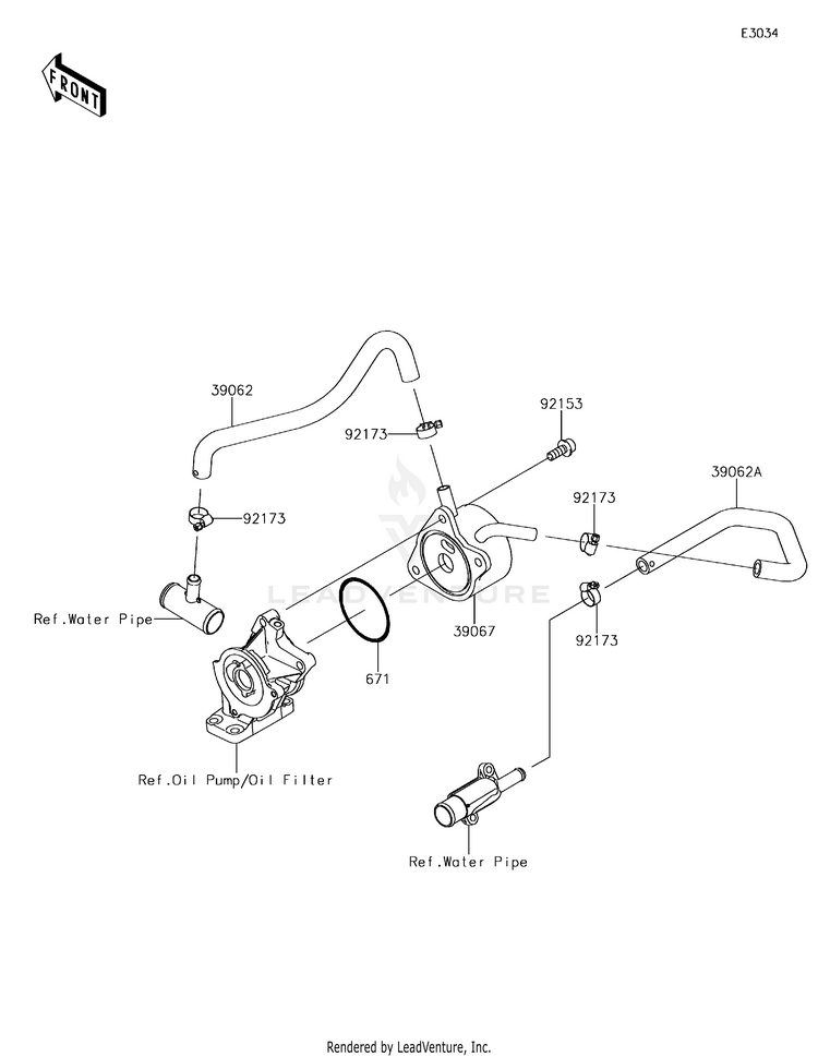 Oil Cooler Schematic