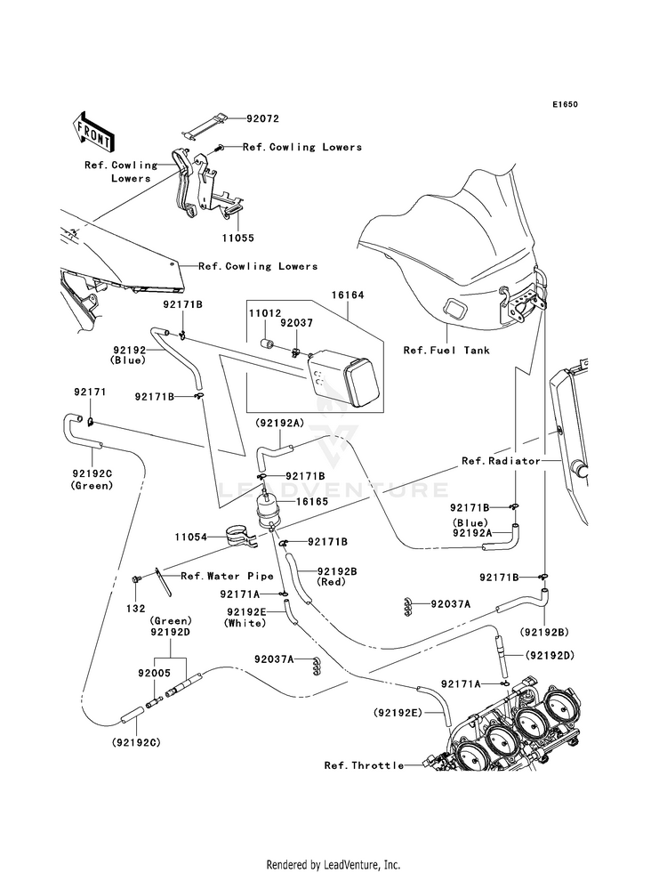 Fuel Evaporative System (Ca) Schematic