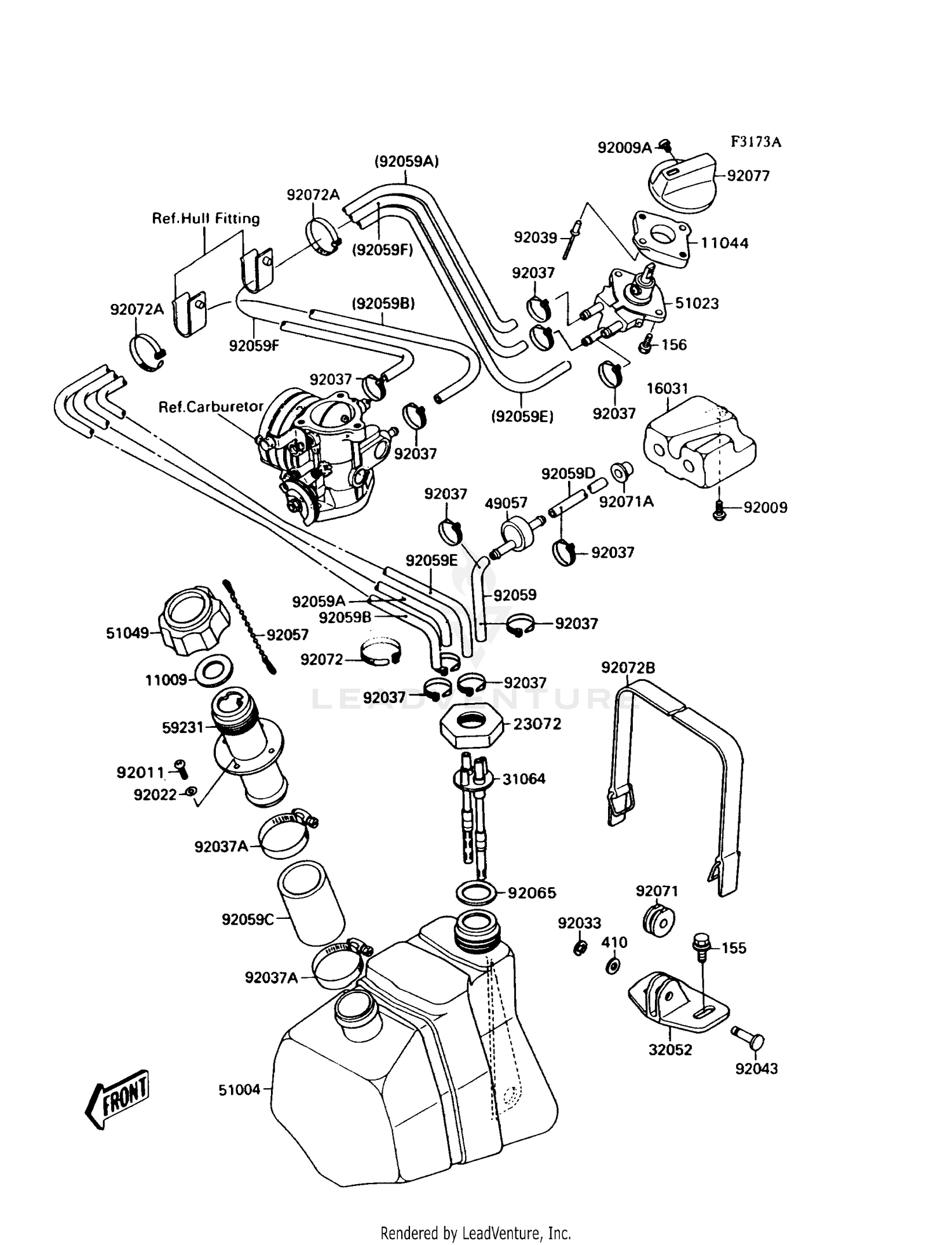 FUEL TANK (JS300-A3/A4)