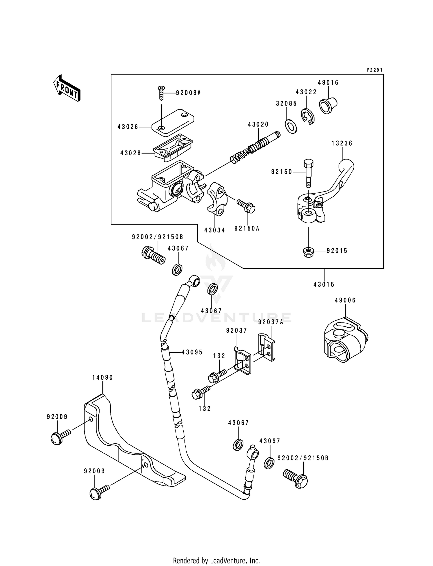 FRONT MASTER CYLINDER