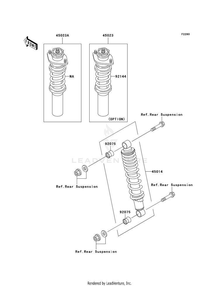 Shock Absorber(S) Schematic